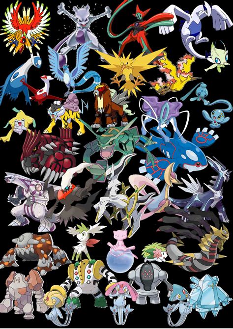 pokemon legendary characters|legendary pokémon pictures.